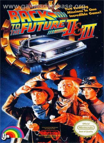 Cover Back to the Future Part II & III for NES